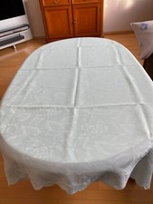 ++ Jacquard Damast - Tafeltuch, Tischdecke rechteckig hellgrün ++