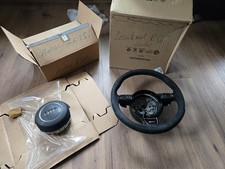 Audi exclusiv RS6 4G Wildleder Lenkrad komplett S6 S-Line Multifunktionslenkrad