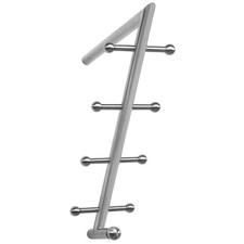 Wandgarderobe Rom Edelstahl