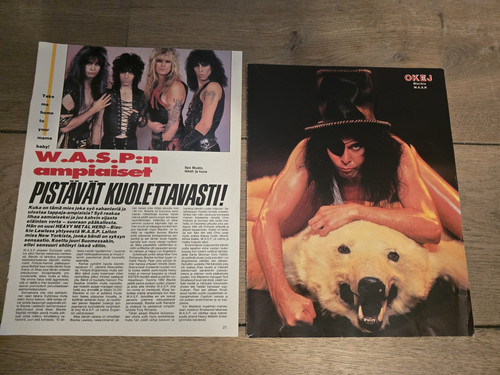 Wasp blackie rare sweden - blackie, &