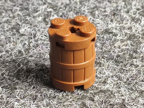 Lego 2489 fass deckel tonne - fass, +