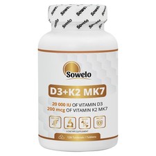Vitamin D3 20.000 IE + K2 MK7