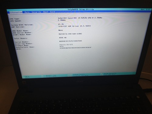 Acer aspire e15 573 - acer, e5-573-54qg