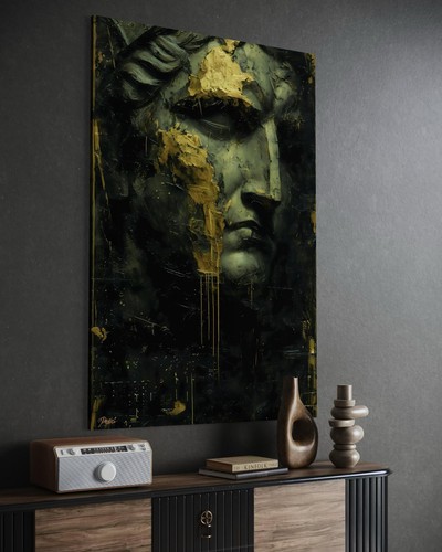 Freiheitsstatue leinwand bild - leinwand,