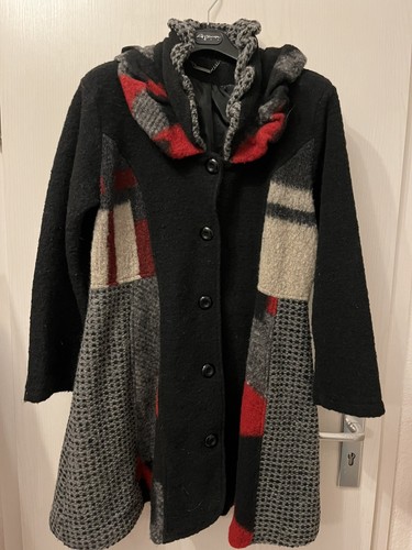 Desigual wollmantel xl - gr.,