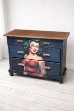 Tattoo Pinup Girl Kommode