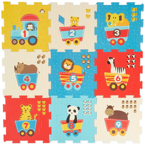 Puzzlematte tier motivzug - puzzlematte,
