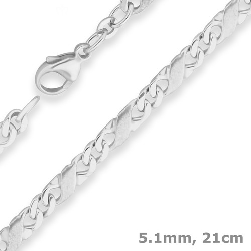 1mm armband dollarkette - armband,
