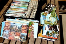 Kiste 1.350 Postkarten EUROPA