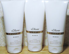 (39,98 €/L), s.Oliver SELECTION WOMEN, 3x 200 ml Luxury Duschgel, insg. 600 ml