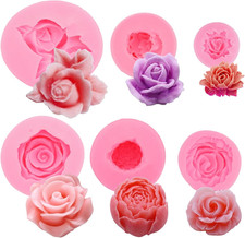 Silikonform blumen zweifarbig - silikonform,