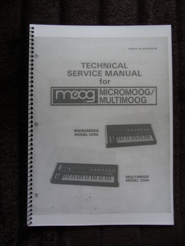 Moog micromoog multimoog - moog, micromoog/multimoog