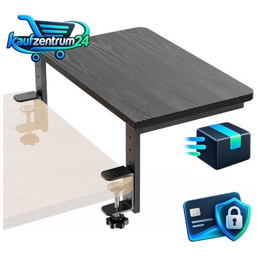 Klemmregal tischregal schwarz - klemmregal,
