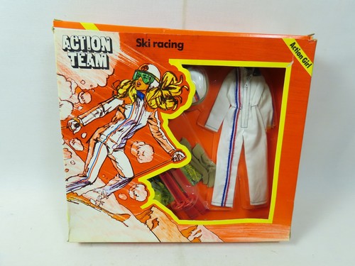 Action team girl - team, racing