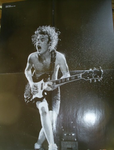 Vintage angus young poster - young, a2