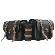 Überwurf Satteltaschen für Chopper Cruiser Retro Craftride US8 schwarz gebraucht