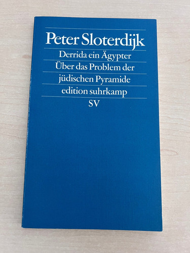 Peter sloterdijk derrida ein - derrida,