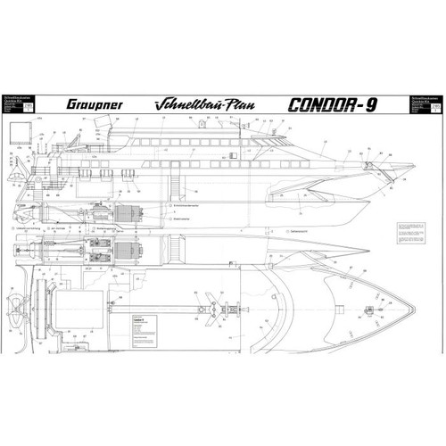 Bauplan condor modellbauplan - condor-9,