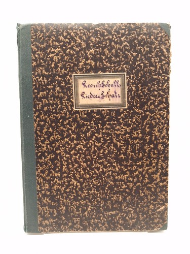 Lieder schatz volkslieder - -,