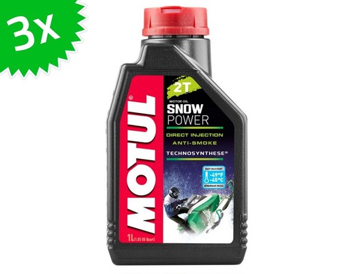 Liter motoröl snowmobil - 3x,