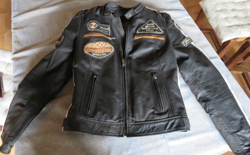 Tolle motorrad lederjacke - tolle,