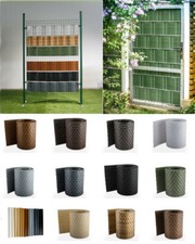 PE-Rattan Sichtschutzstreifen