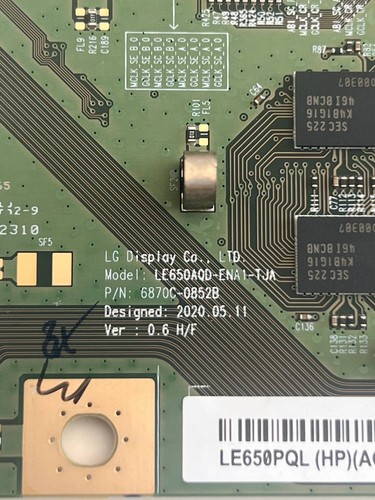 Oled65b39la con board - oled65b39la,
