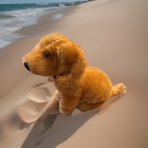 Steiff junghund dackel sehr - junghund,, dackel,