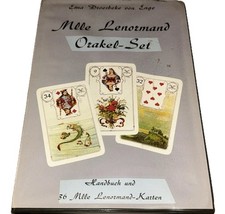 Das Orakel der Mlle Lenormand (Set) Urania Buch und 36 Karten Tarot Esoterik