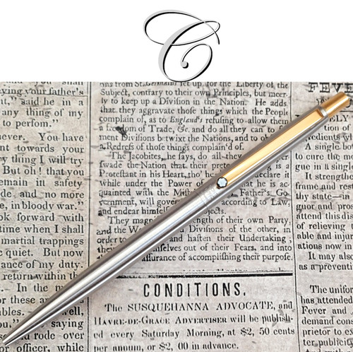 Montblanc slimline 2938 golden - montblanc,