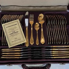 Edles Besteckset 23/24 Karat