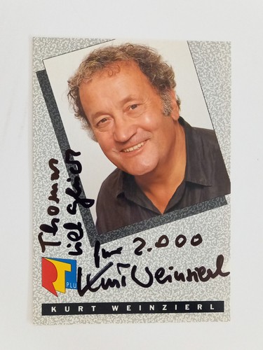 Kurt weinzierl schauspieler - weinzierl,