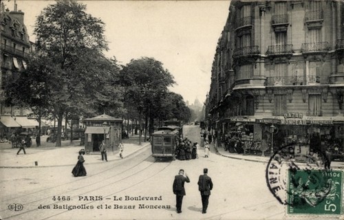 Paris jahrhundert - ak,