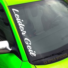 Leider Geil Aufkleber LKW