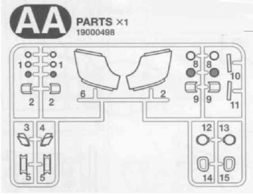 Tamiya teile gläser - tamiya, klar