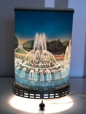 Econolite corp. litho USA  Drehlampe Versailles Motivlampe 1963