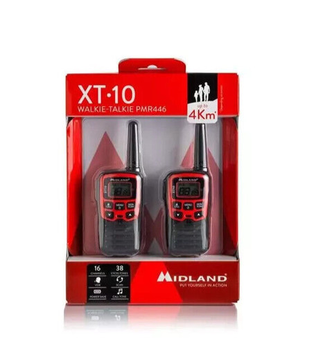 Walkie talkie midland p - walkie, xt-10