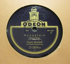 CLAIRE WALDOFF Hannelore / Das Lied von der Kreatur ODEON O-2654 (409)