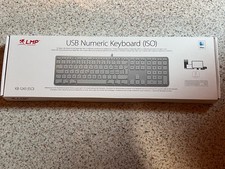LMP KB-1243 (ISO) Tastatur für Apple Mac Numeric Keyboard weiß