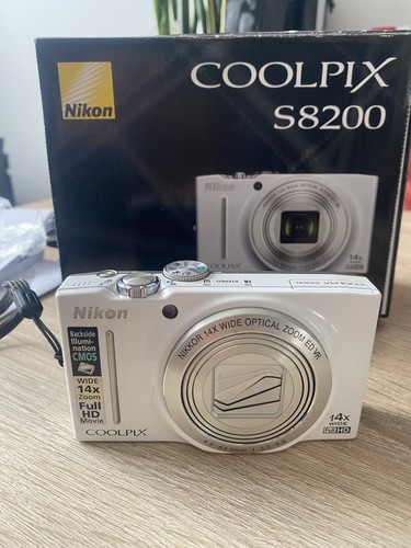 Nikon coolpix s8200 weiß mit - nikon,