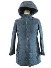killtec  Damen-Steppmantel mit abnehmbarer Kapuze, dunkelblau, Größe 38