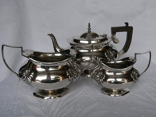 Jugendstil teeservice aus - jugendstil,