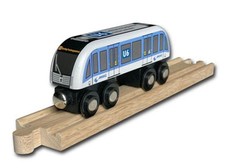 Holzeisenbahn Waggon/AnhÃ¤nger U-Bahn München MVG (C2 Zug) Linie U6 NEU/OVP