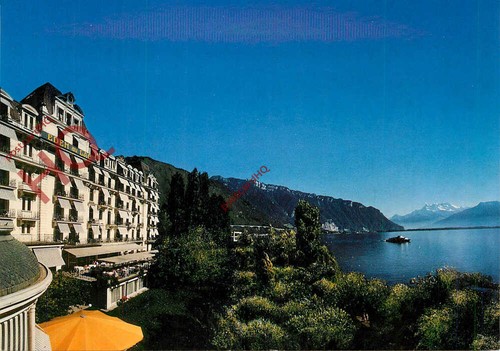 Ansichtskarte montreux hotel - ansichtskarte:;montreux,,