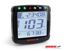 Tachometer KOSO XR-S 01 Digitaltacho Cockpit Anzeige ABE Motorrad Roller Quad