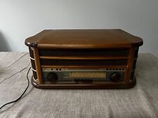 Nostalgie Holz Musikanlage |  | Retro Stereoanlage | Plattenspieler / Kompaktanl