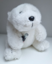 Eisbär Kucheltier | Original | mit Coca-Cola Flasche | Vintage Kult Weihnachten