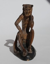 CHRISTI  FIGUR HOLZ HAND GESCHNITZT 15 cm Höhe