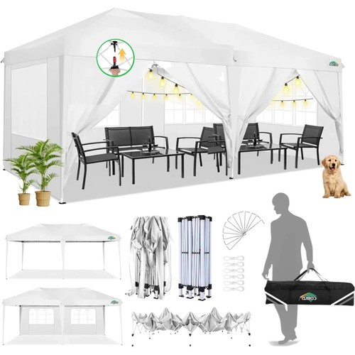Faltpavillon 3x6m lagerzelt - faltpavillon,