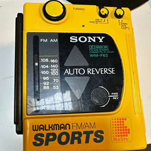 Sony walkman f63 fm - walkman, wm-f63